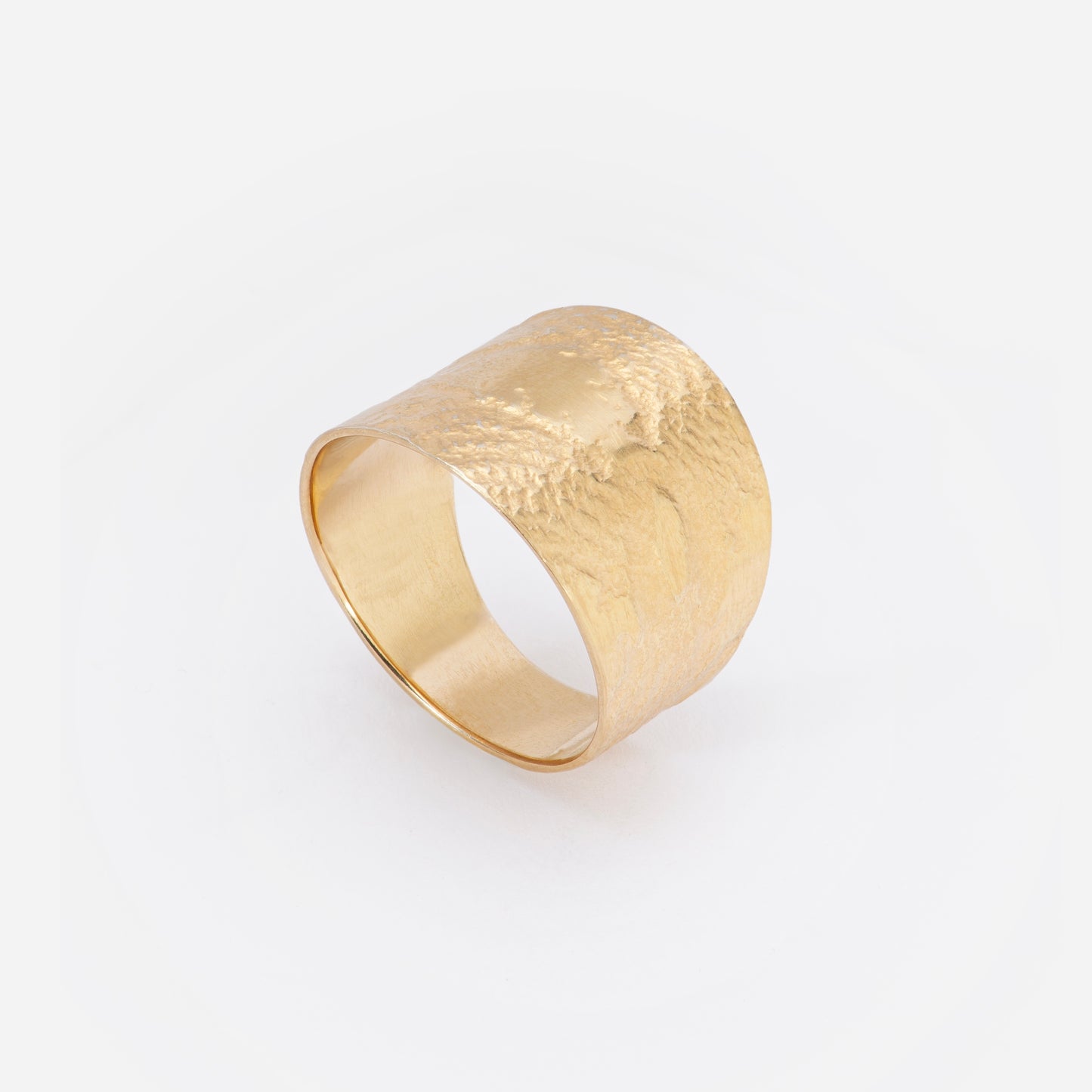 Bague large Paysage en vermeil