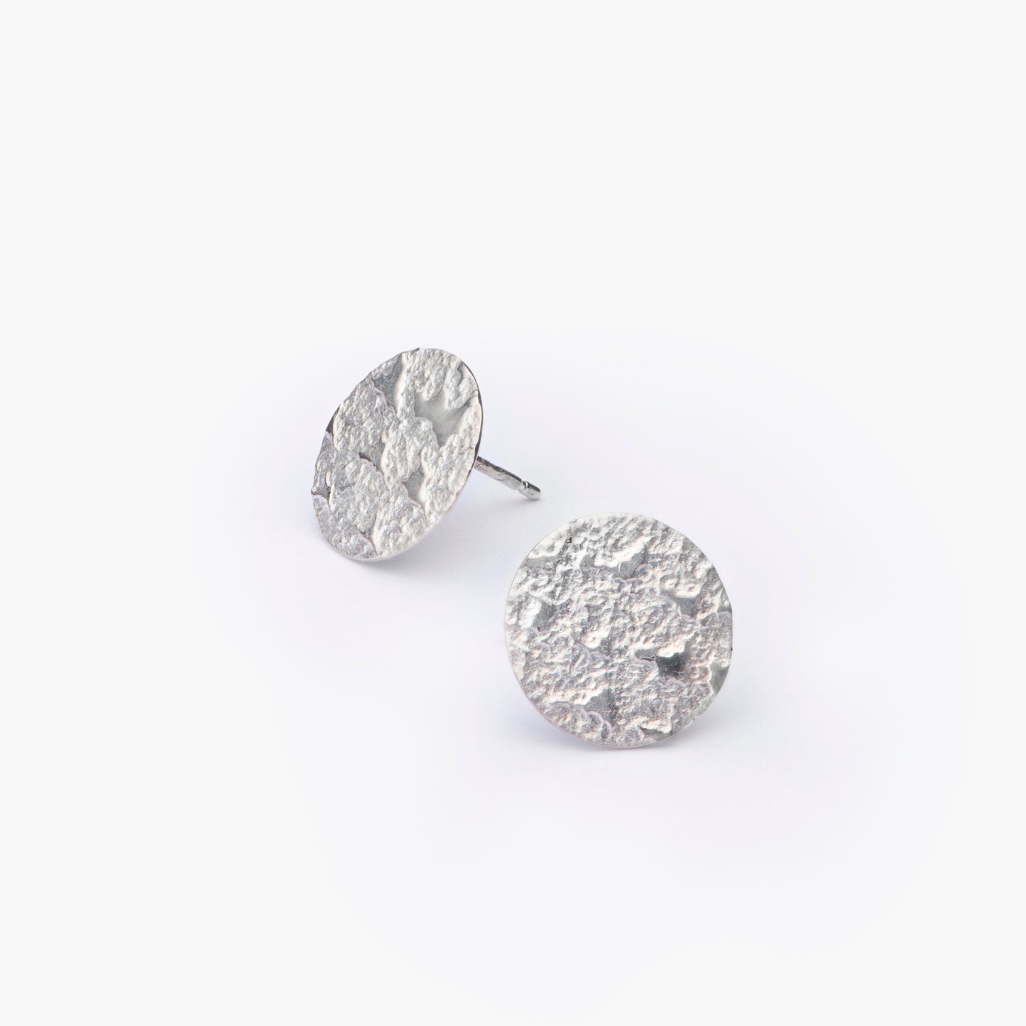Puces Moon en argent