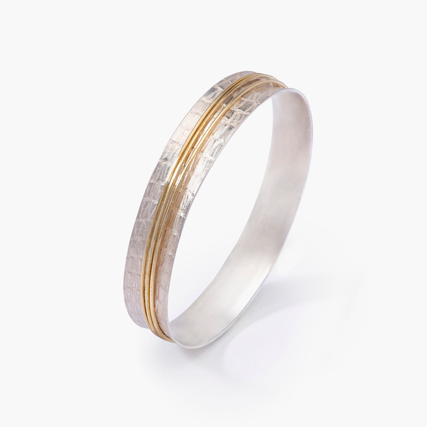 Bracelet Saturne 3 anneaux dorés