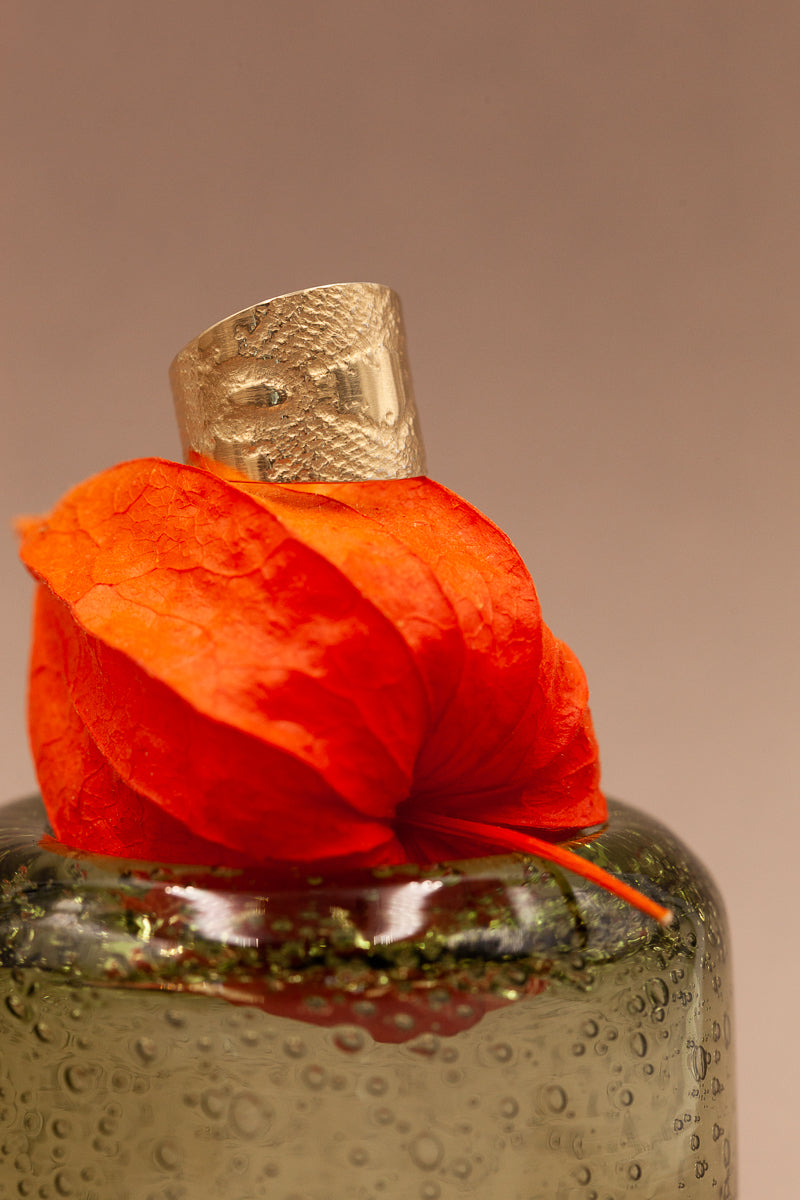 Bague large Paysage en vermeil