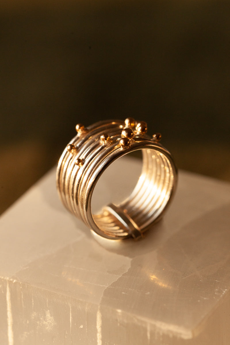 Bague Semainier "Nébuleuse"