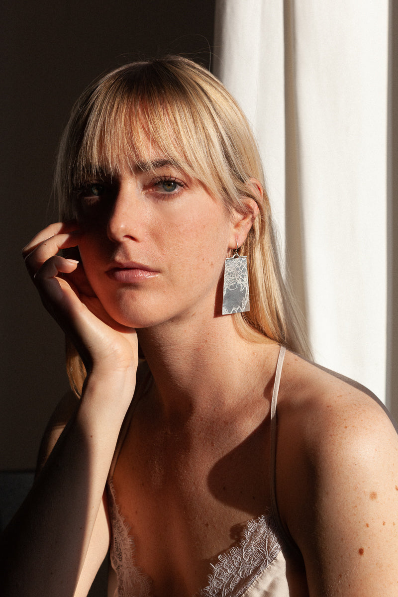 Boucles d'oreilles Paysage