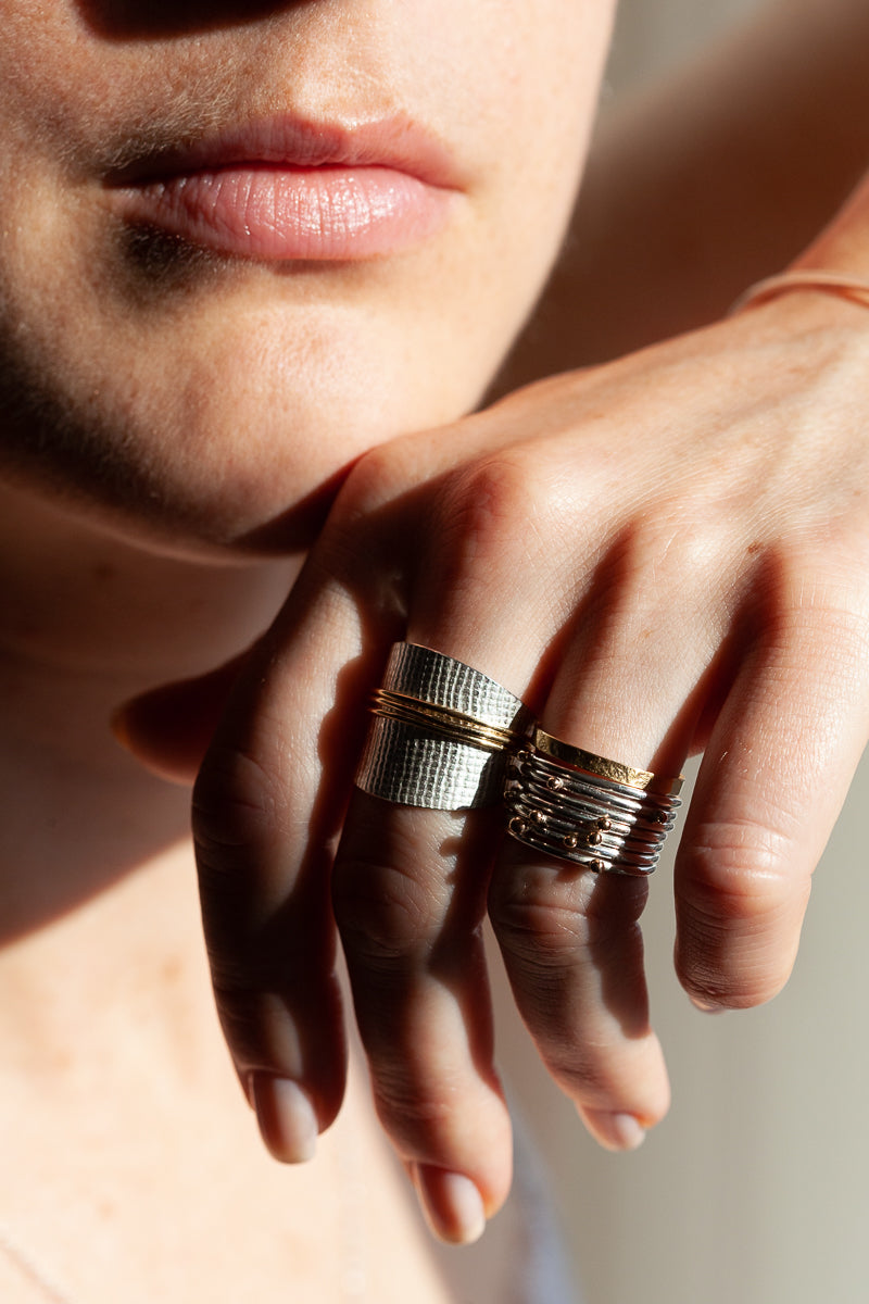 Bague Semainier "Nébuleuse"