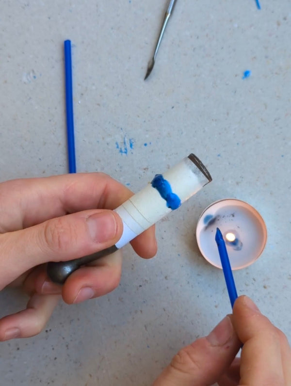 Atelier cire perdue bague en bronze