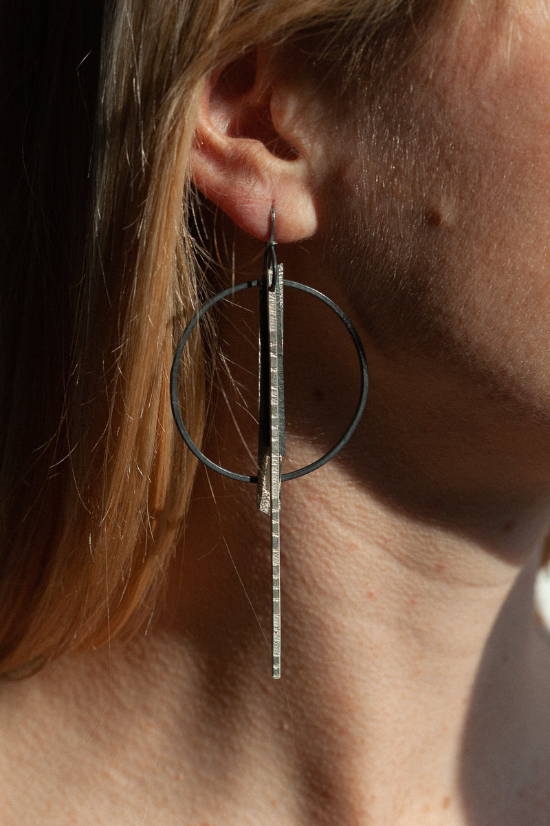 Boucles d'oreilles BIRDS en argent 925